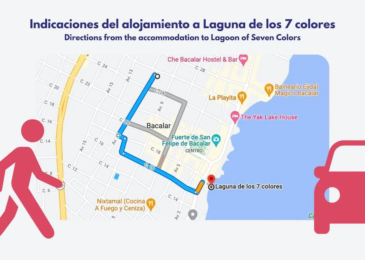 Hostpal Hotel Bugambilias Bacalar